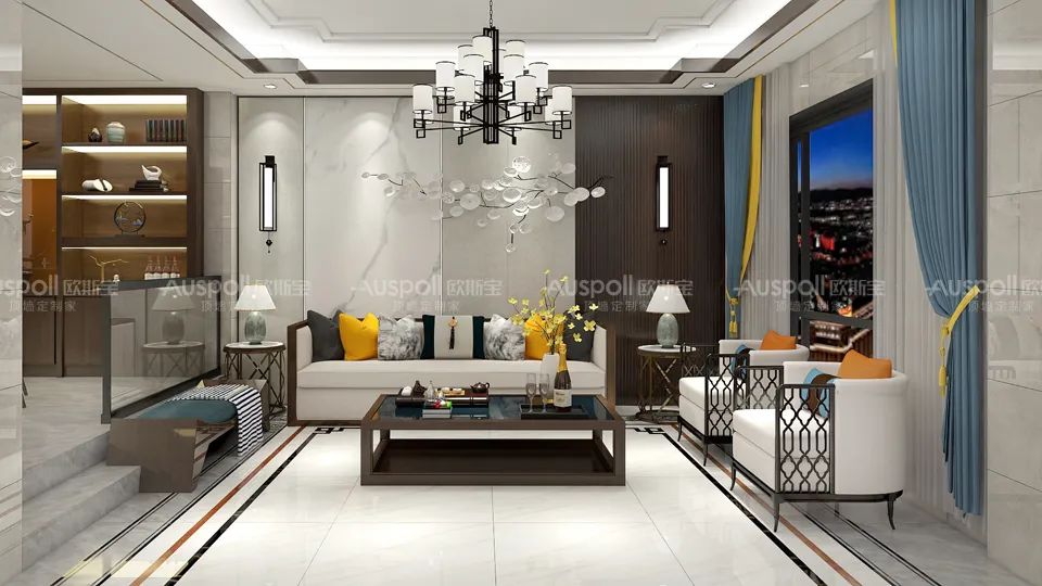 这是c7电子娱乐登录入口集成吊顶空间效果图