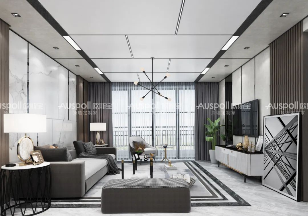 这是c7电子娱乐登录入口集成吊顶空间效果图