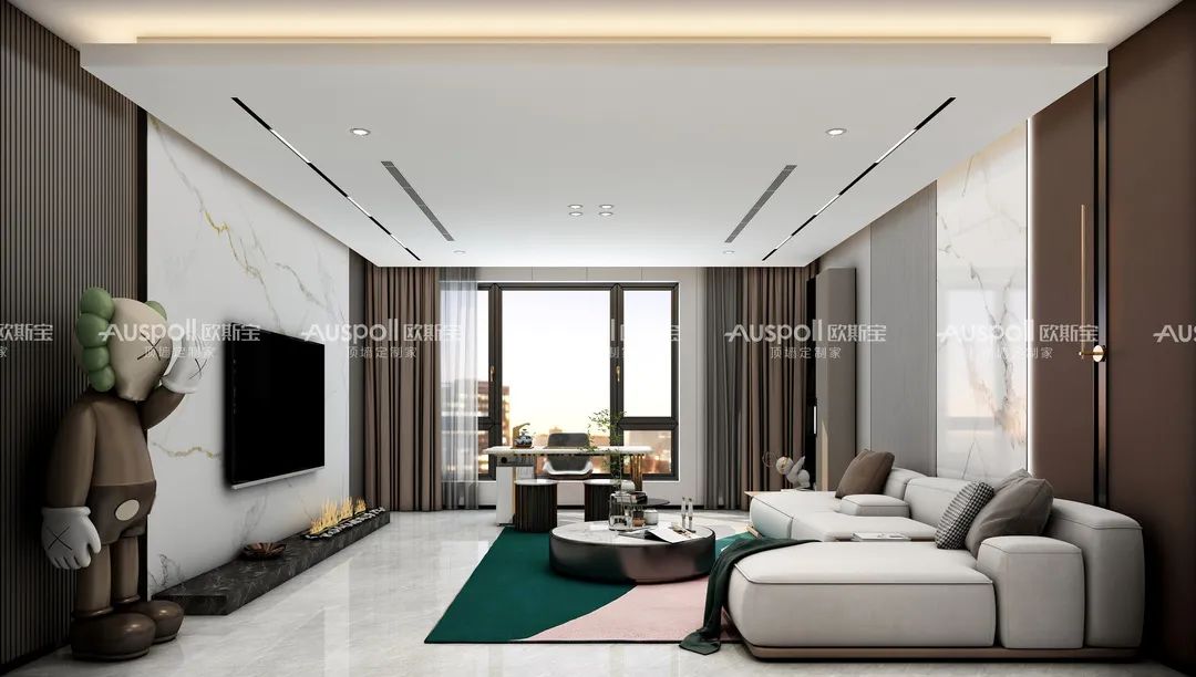 这是c7电子娱乐登录入口集成吊顶空间效果图