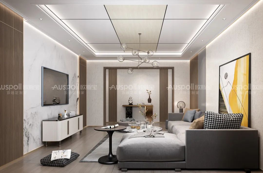 这是c7电子娱乐登录入口集成吊顶空间效果图